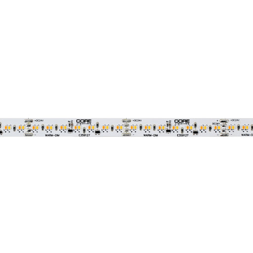 Core LSM-40WD-10MM 1-ft Auto Warm-Dim 24V Flexible LED Strip Light, 4W/ft., IP20 Rated