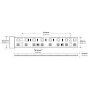 Core LSPW80-RGBW 1-ft Outdoor Color-Changing+White LED Strip Light, 8.8W/ft., 24V
