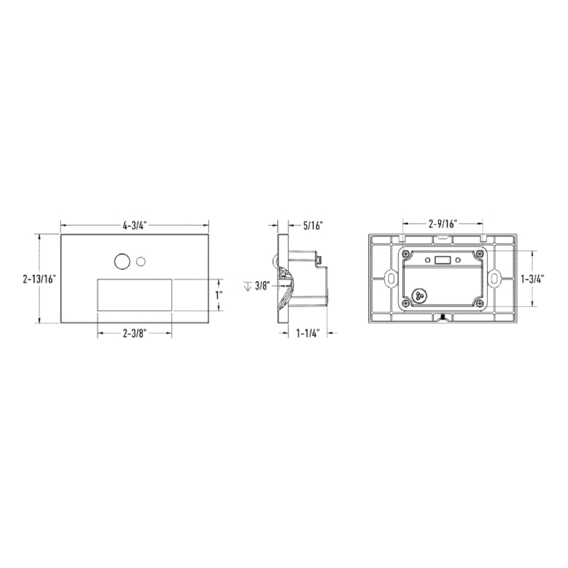 Dals LSTP02M-CC 5" LED step light, 5CCT Selectable