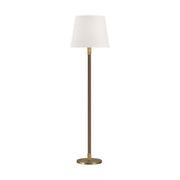 Visual Comfort LT1241 Grayson 1-lt 16" Tall Medium Floor Lamp - Time Worn Brass