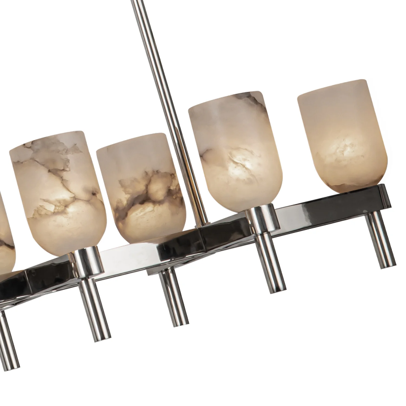 Alora LP338052 Lucian 10-lt 52" Linear Pendant