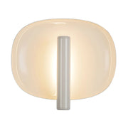 Kuzco WS20809 Lustre 1-lt 9" LED Wall Sconce - Pearl White
