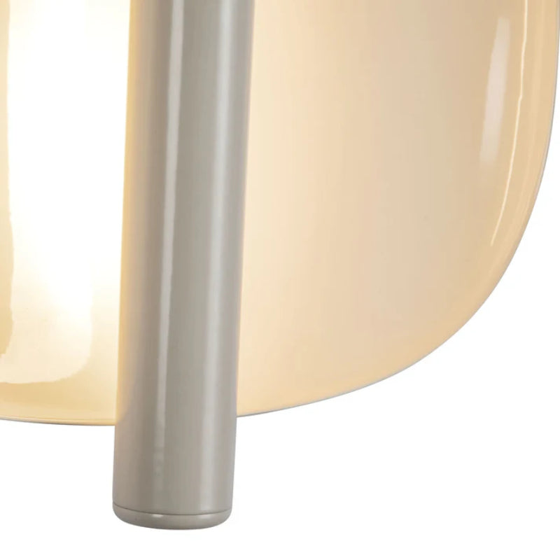 Kuzco WS20809 Lustre 1-lt 9" LED Wall Sconce - Pearl White