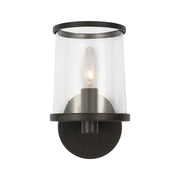 Visual Comfort LV1081 Reynolds 1-lt 9" Tall Bath Sconce - Aged Iron