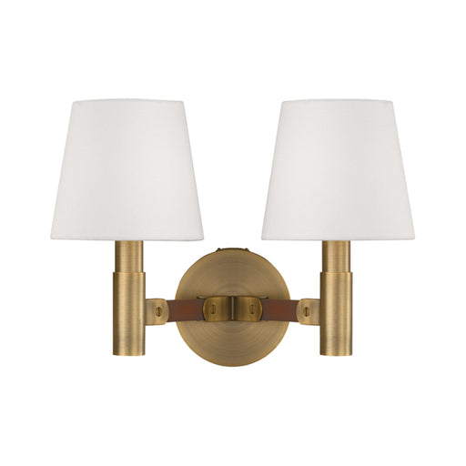 Visual Comfort LW1152 Grayson 2-lt 13" Wall Sconce - Time Worn Brass