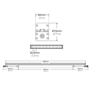 Core LWW120-MP 48" 36W Medium Power Linear LED Wall Washer, 120V-277V