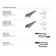Core LWW120-SL 48" 36W High-Output RGBW Outdoor LED Wall Washer, 120V-277V