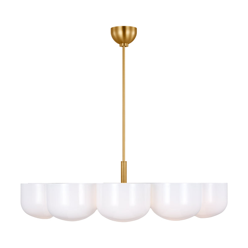 Visual Comfort LXC11210 Cheverny 10-lt 36" Chandelier - Burnished Brass