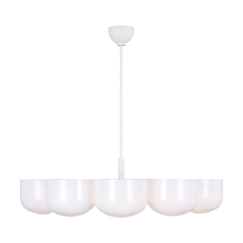 Visual Comfort LXC11210 Cheverny 10-lt 36" Chandelier - Matte White