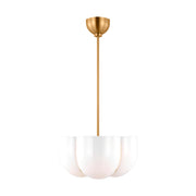 Visual Comfort LXP1044 Cheverny 4-lt 15" Pendant - Burnished Brass