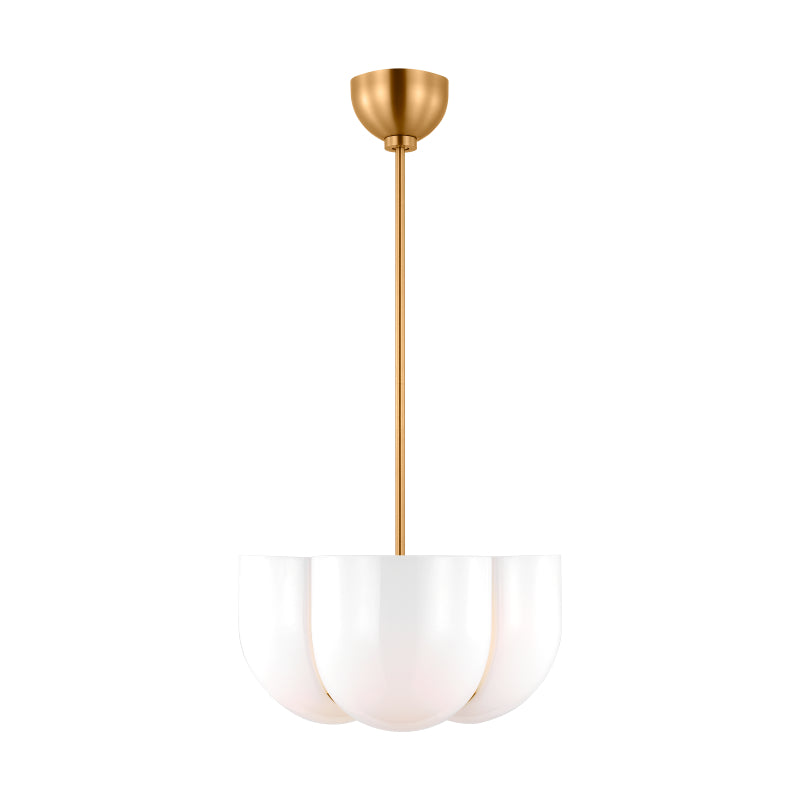 Visual Comfort LXP1044 Cheverny 4-lt 15" Pendant - Burnished Brass