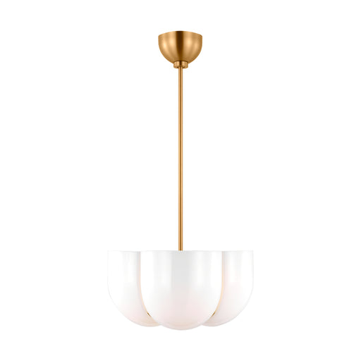 Visual Comfort LXP1044 Cheverny 4-lt 15" Pendant - Burnished Brass