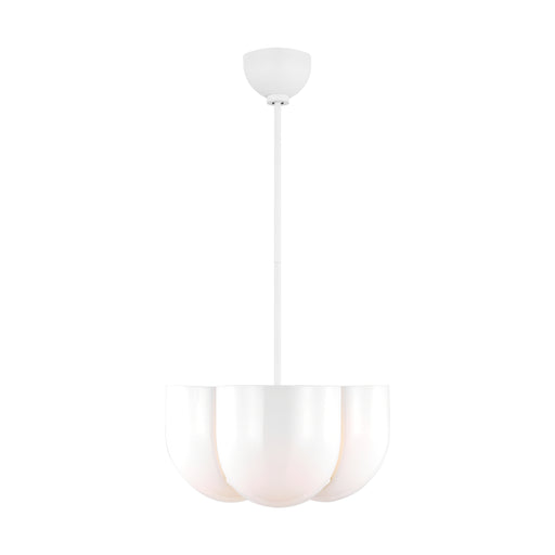 Visual Comfort LXP1044 Cheverny 4-lt 15" Pendant - Matte White