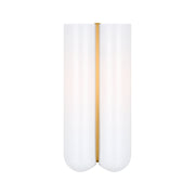 Visual Comfort LXW1061 Cheverny 1-lt 13" Tall Wall Sconce - Burnished Brass