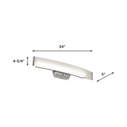 AFX LYLV2405LAJD1 Layla 1-lt 24" LED Vanity