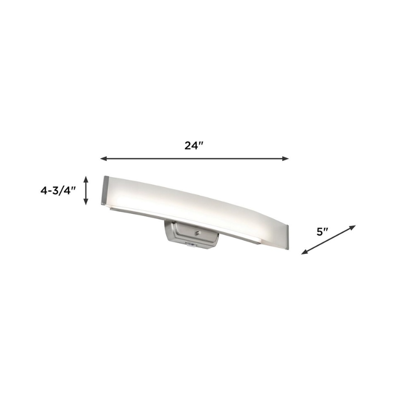 AFX LYLV2405LAJD1 Layla 1-lt 24" LED Vanity
