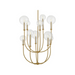 Hinkley 30527 Alchemy 10-lt 30" LED Chandelier - Lacquered Brass