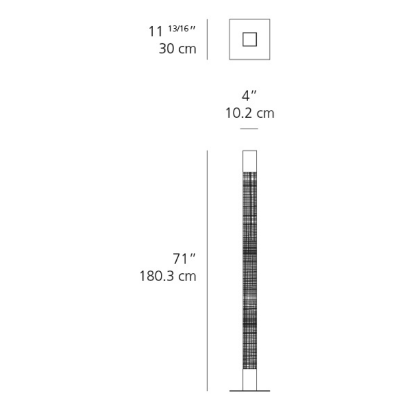 Artemide Mimesi LED Floor Lamp