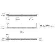 Artemide Calipso Linear 180 LED Suspension