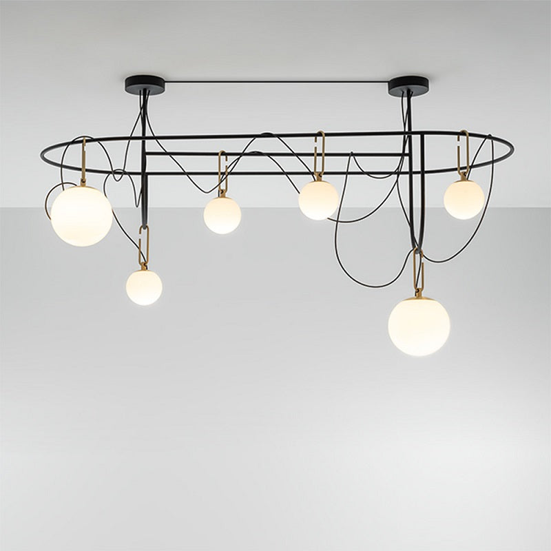 Artemide NH S5 Elliptic LED Suspension