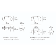 Artemide NH S5 Elliptic LED Suspension