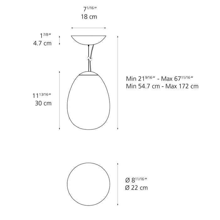 Artemide Stellar Nebula 22 LED Suspension