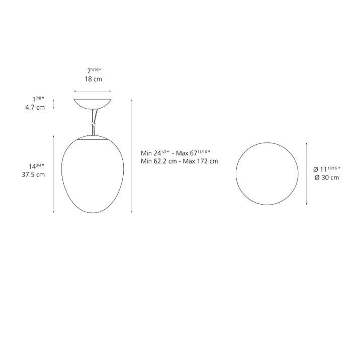 Artemide Stellar Nebula 30 LED Suspension
