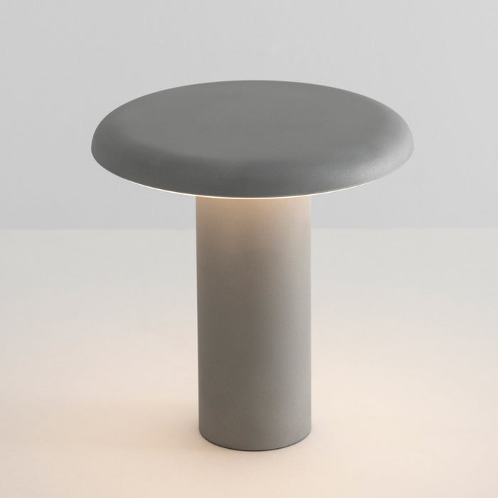 Artemide Takku LED Portable Table Lamp-Grey
