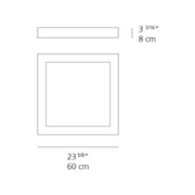 Artemide Altrove 600 Wall/Ceiling Light