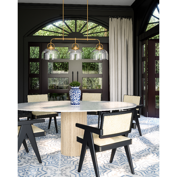 Alora Mood LP461155 Lancaster 3-lt 55" Pendant
