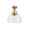 Alora Mood SF461101 Lancaster 1-lt 12" Semi Flush Mount