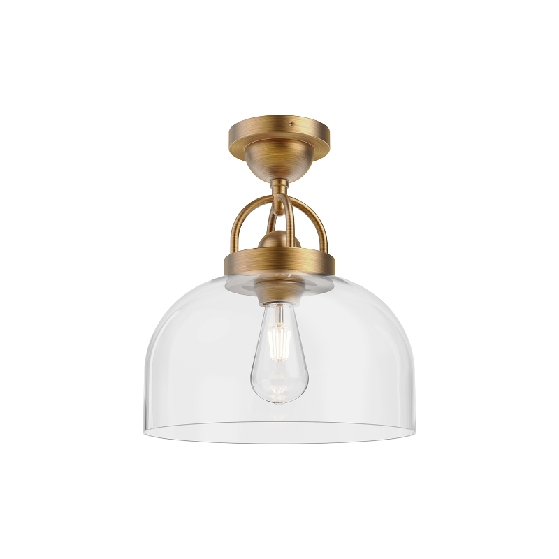 Alora Mood SF461101 Lancaster 1-lt 12" Semi Flush Mount