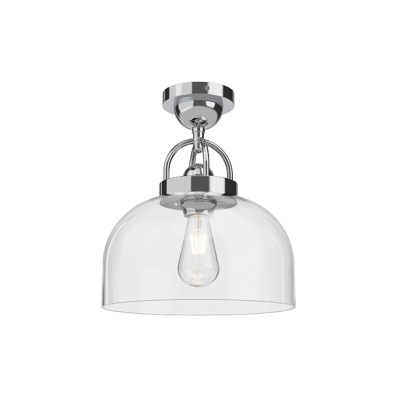 Alora Mood SF461101 Lancaster 1-lt 12" Semi Flush Mount