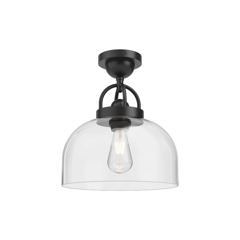 Alora Mood SF461101 Lancaster 1-lt 12" Semi Flush Mount