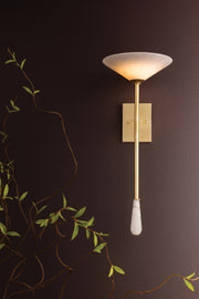 Corbett 569-01 Lausanne 1-lt 25" Tall LED Wall Sconce
