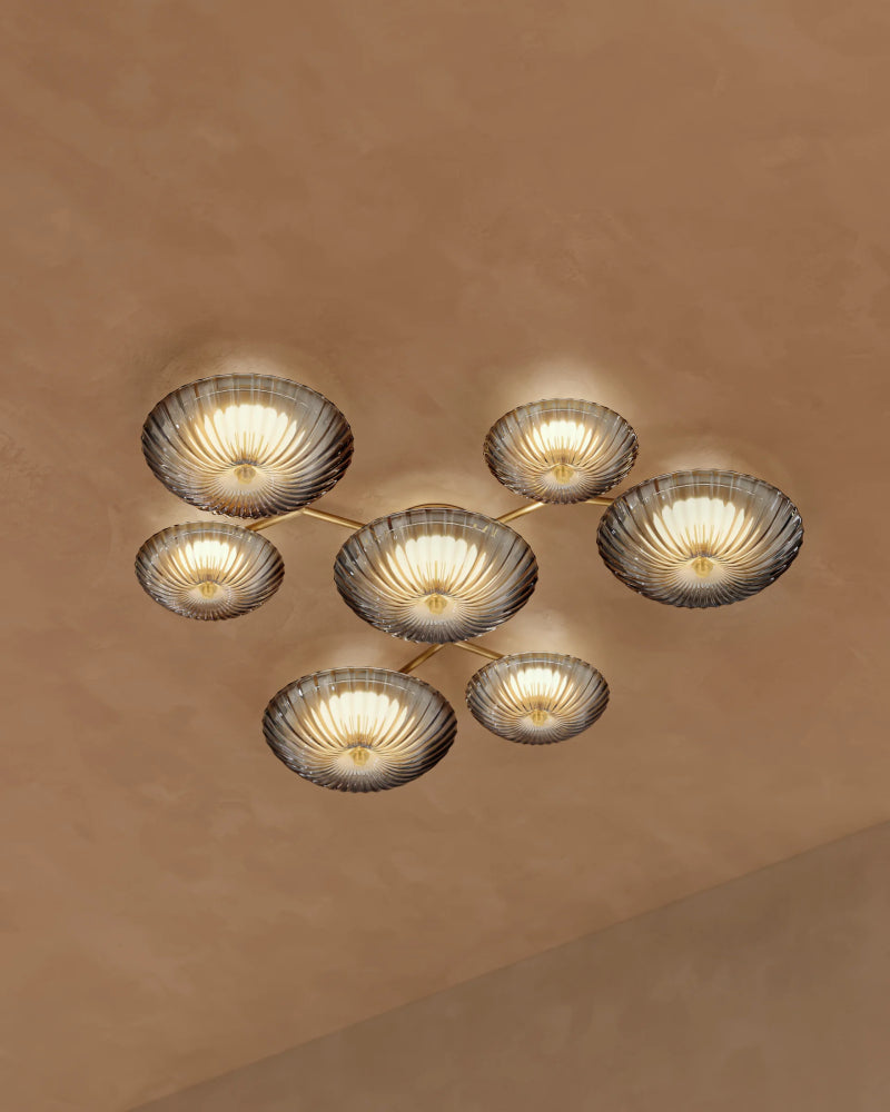 Corbett 512-52 Birmingham 7-lt 52" LED Semi Flush Mount