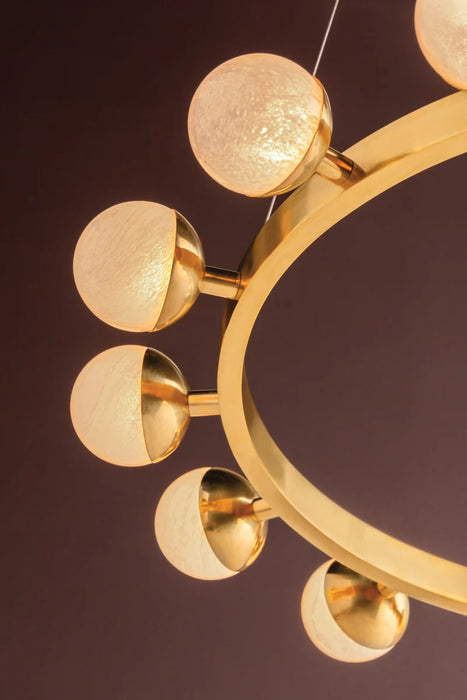 Corbett 484-30 Linus 15-lt 30" LED Chandelier