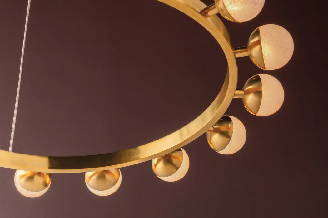 Corbett 484-30 Linus 15-lt 30" LED Chandelier