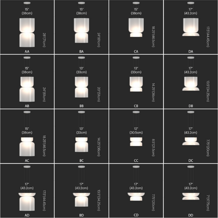 Pablo Designs Totem Up / Down LED Pendant