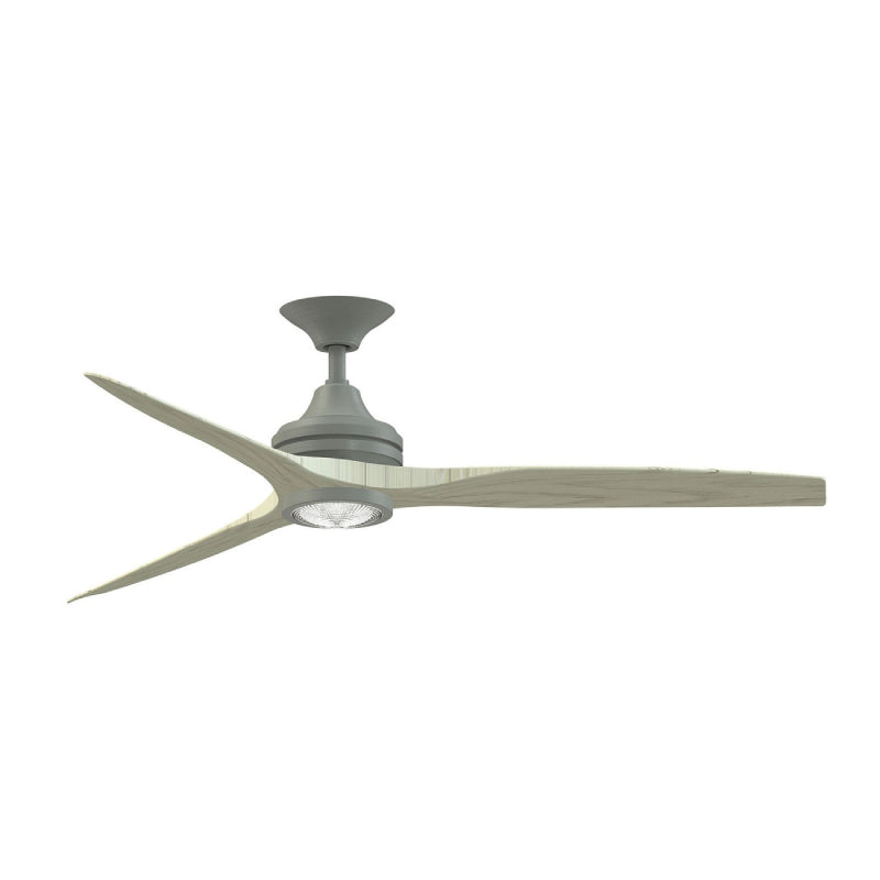 Fanimation MA6721B Spitfire 60" Indoor/Outdoor Ceiling Fan with LED Light Kit - Antique graphite