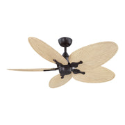 Fanimation MAD3250 Islander 52" Ceiling Fan - Dark Bronze/Wide Oval/Natural