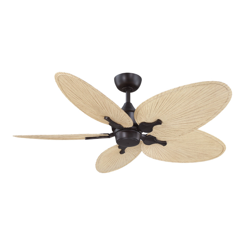 Fanimation MAD3250 Islander 52" Ceiling Fan - Dark Bronze/Wide Oval/Natural