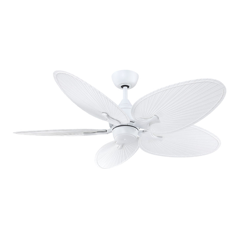 Fanimation MAD3250 Islander 52" Ceiling Fan - Matte White/Wide Oval/Matte White