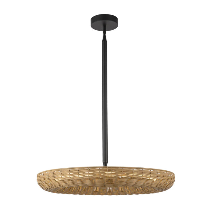 Alora Mood CH602024-UNV Maris 1-lt 24" LED Chandelier - Matte Black