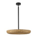 Alora Mood CH602024-UNV Maris 1-lt 24" LED Chandelier - Matte Black