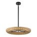 Alora Mood CH602024-UNV Maris 1-lt 24" LED Chandelier - Matte Black