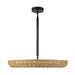 Alora Mood CH602024-UNV Maris 1-lt 24" LED Chandelier - Matte Black