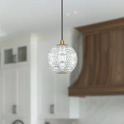Alora PD321201 Marni 4" LED Pendant - Natural Brass