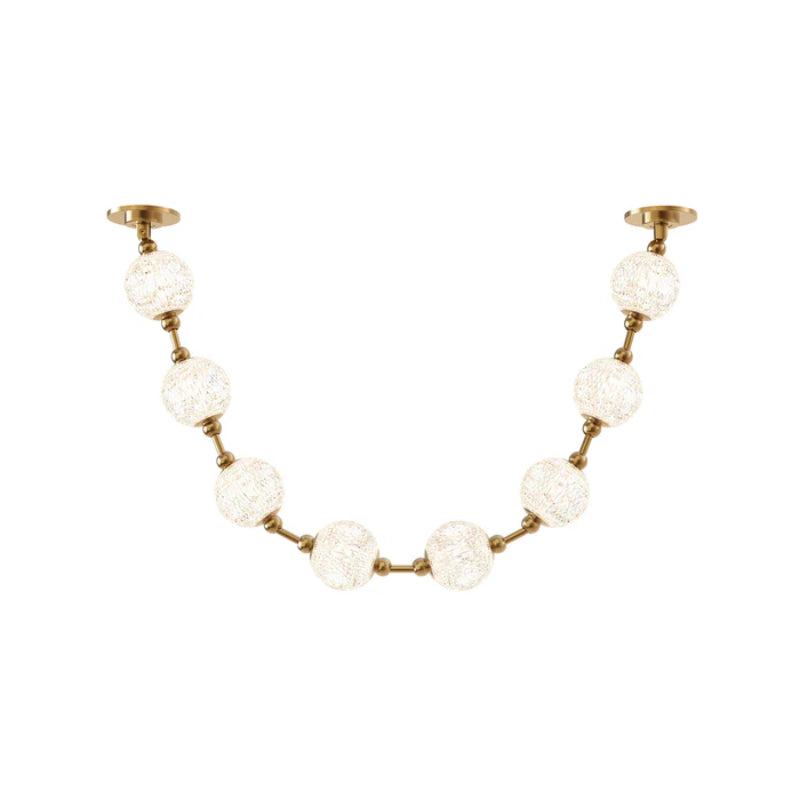 Alora PD321708-RT Marni 58" LED Pendant, Remote Drive - Natural Brass