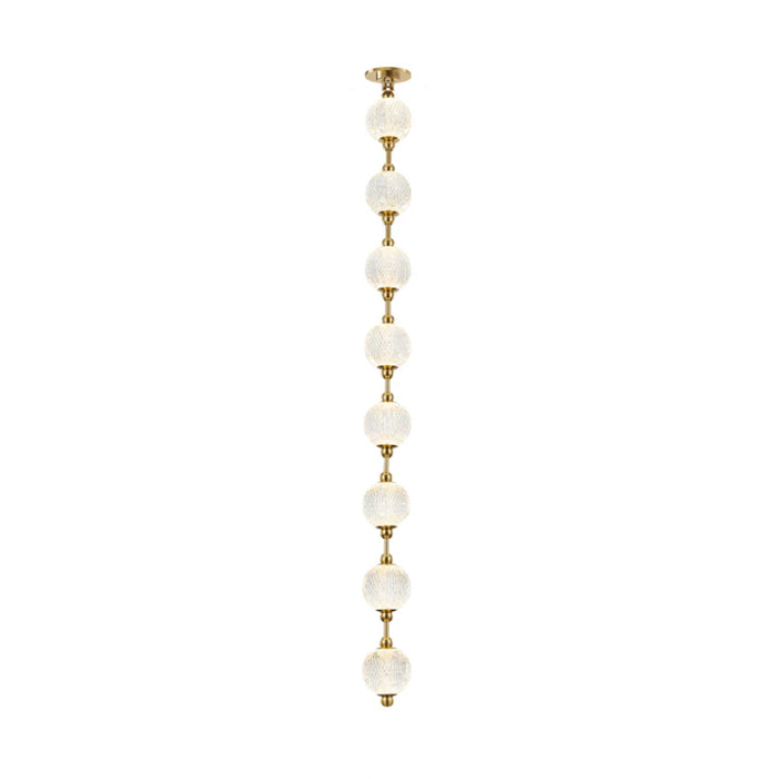 Alora PD321708-RT Marni 58" LED Pendant, Remote Drive - Natural Brass